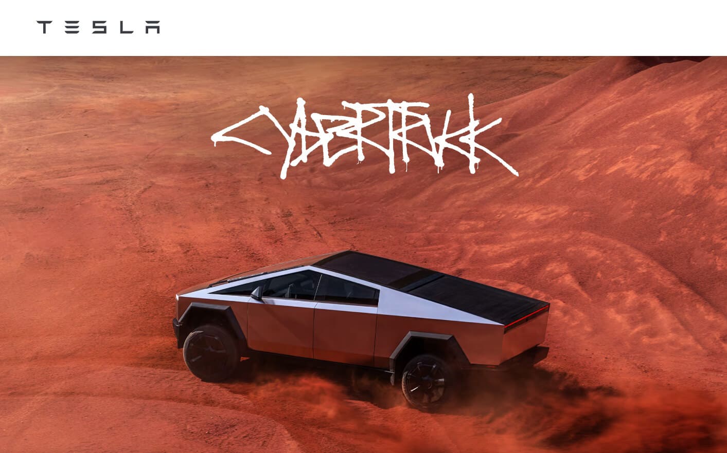 Tesla Cypertruck (image from Tesla.com)