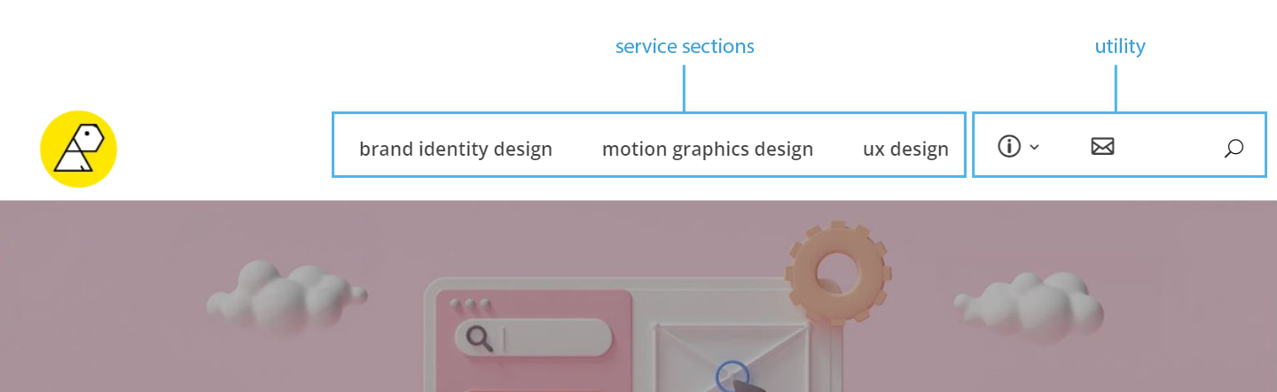 new navigation design